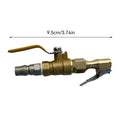 Lock-On Tire Inflator Chuck Nozzle | Air Compressor Adapter Tire Inflator Chuck Qst random color