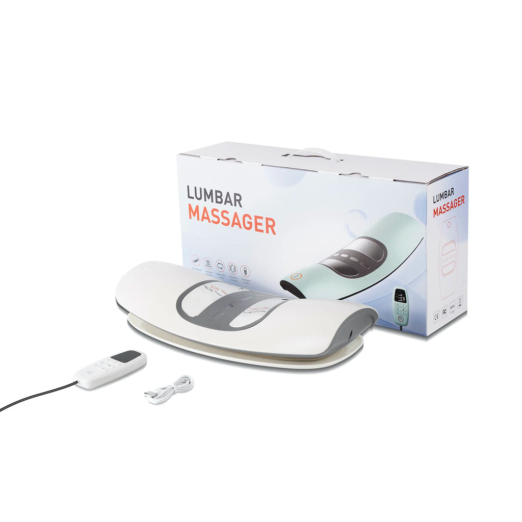 VIMYSHOW 4-in-1 Lumbar Traction Device – Dynamic Airbag Lumbar Traction Device Qst Beige
