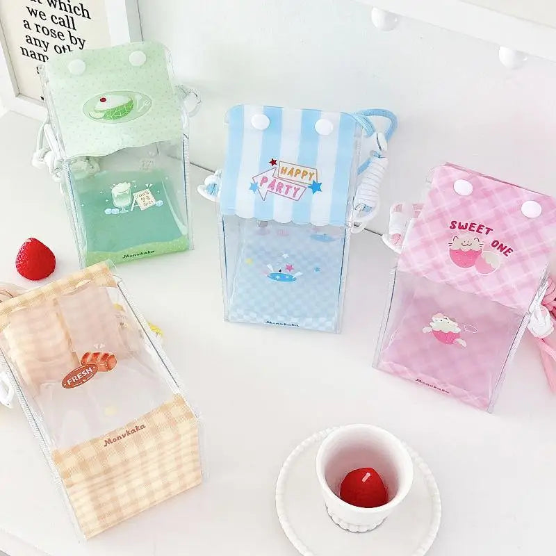 Cute Cartoon PVC Badge Display Bag – Portable & Decorative Badge Display Bag Qme