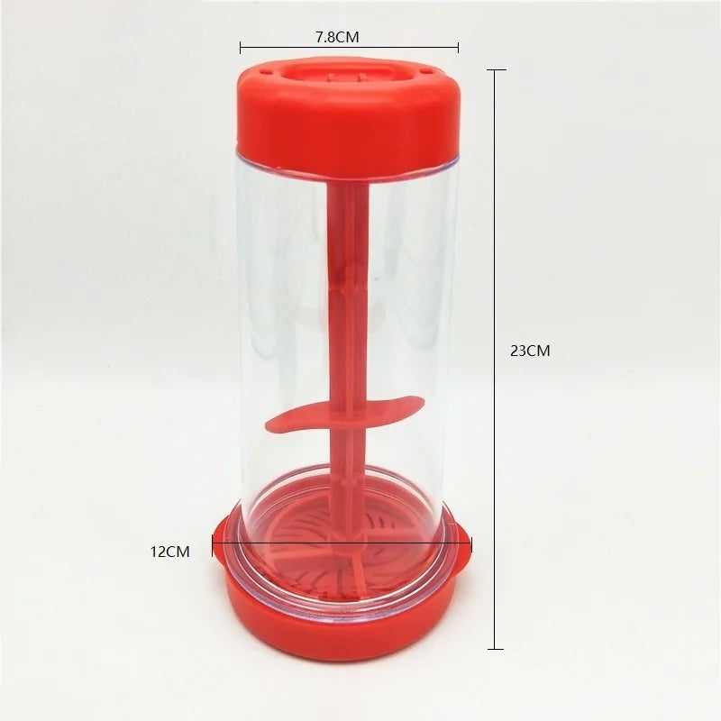 Rotating Flour Sieve Cup – Hand-Held Semi-Auto Baking Sifter Flour Sifter Cup Qst