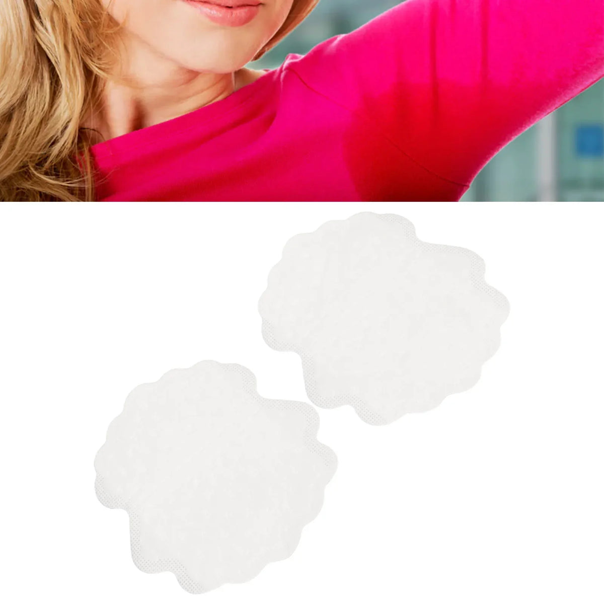 Underarm Sweat Pads – Absorbent Armpit Perspiration Stickers Underarm Sweat Pads Qme