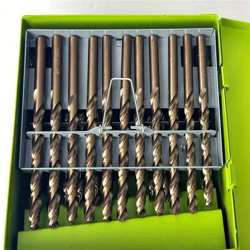 A02F HSS Full-Grinding Small Twist Drill Bit Set – 180pc HSS Twist Drill Set Qme