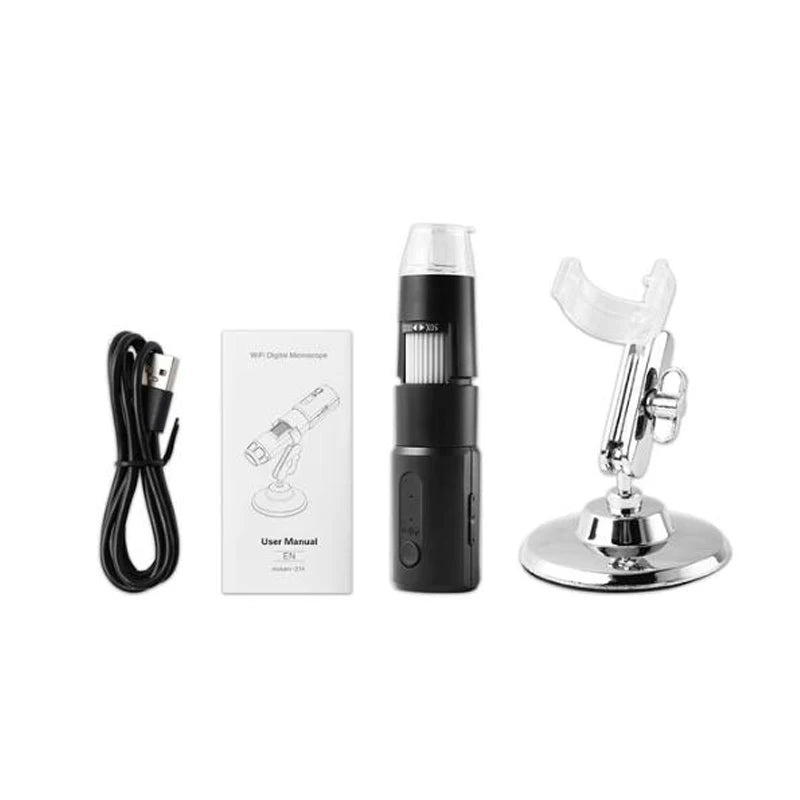 WiFi Digital Microscope Skin & Scalp Analyzer 50X–1000X WiFi Digital Microscope Qst No Box