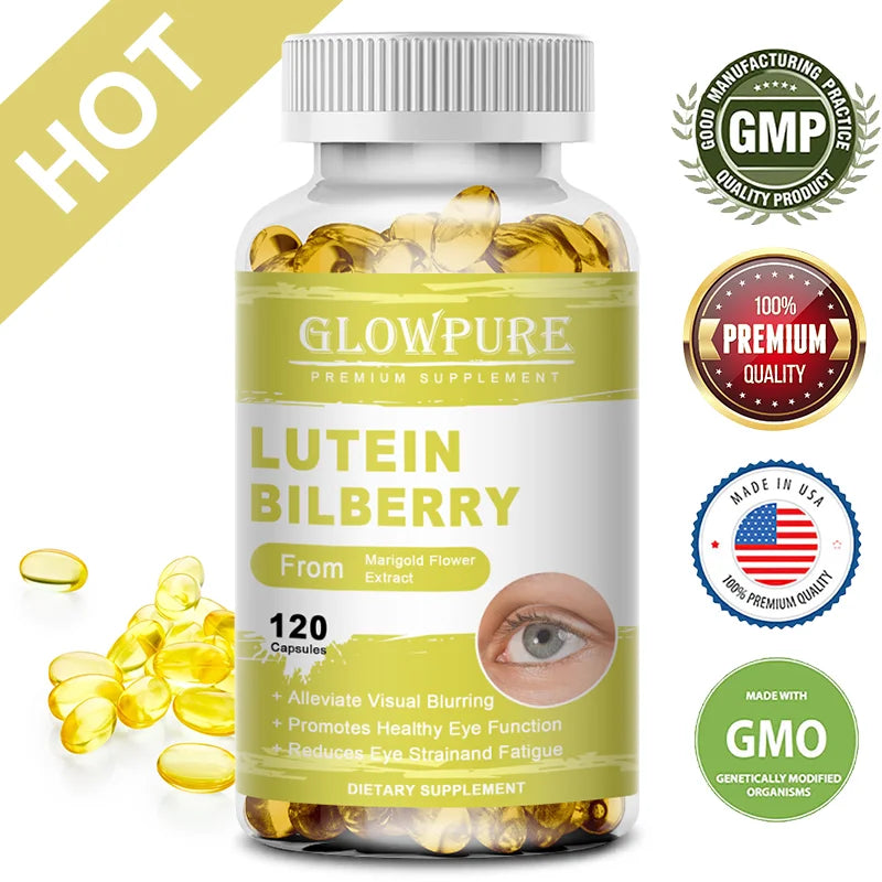 Vision Eye Health Supplement – Lutein, Zeaxanthin & Bilberry Eye Health Supplement Qst