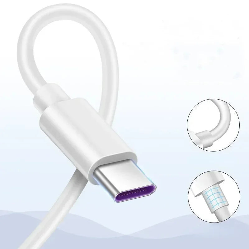 Universal 1M USB-C Cable – 2A Fast Charging & Data Sync USB-C Charging Cable Qme China Mainland 20pcs