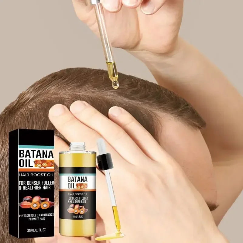 Batana Oil Hair Strengthening Spray – Natural Formula 30ml Hair Treatment Spray Qme