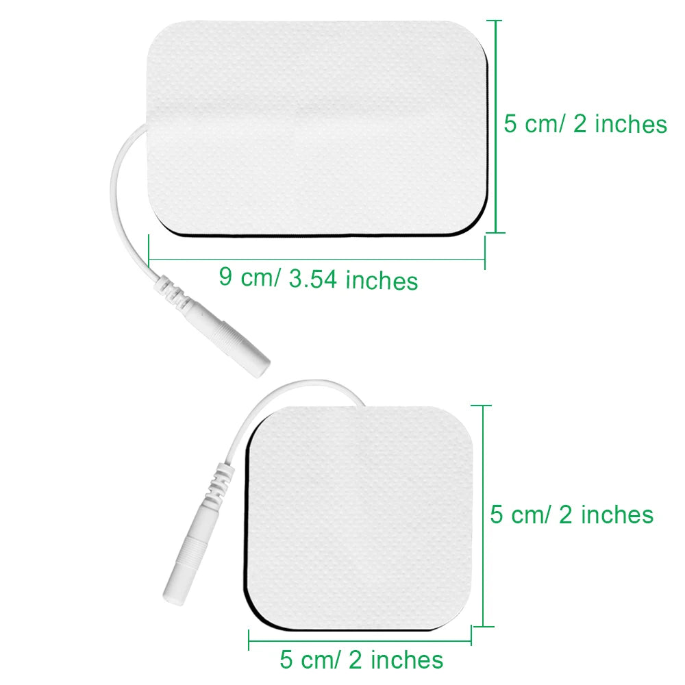 TENS EMS Electrode Gel Pads Self-Adhesive Reusable 10/20/50 Pcs Electrode Gel Pads Qst