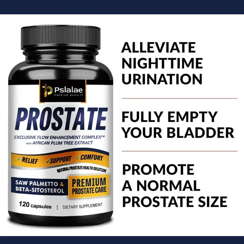 Prostate & Bladder Support Supplement – Saw Palmetto Capsules Prostate Health Supplement Qst