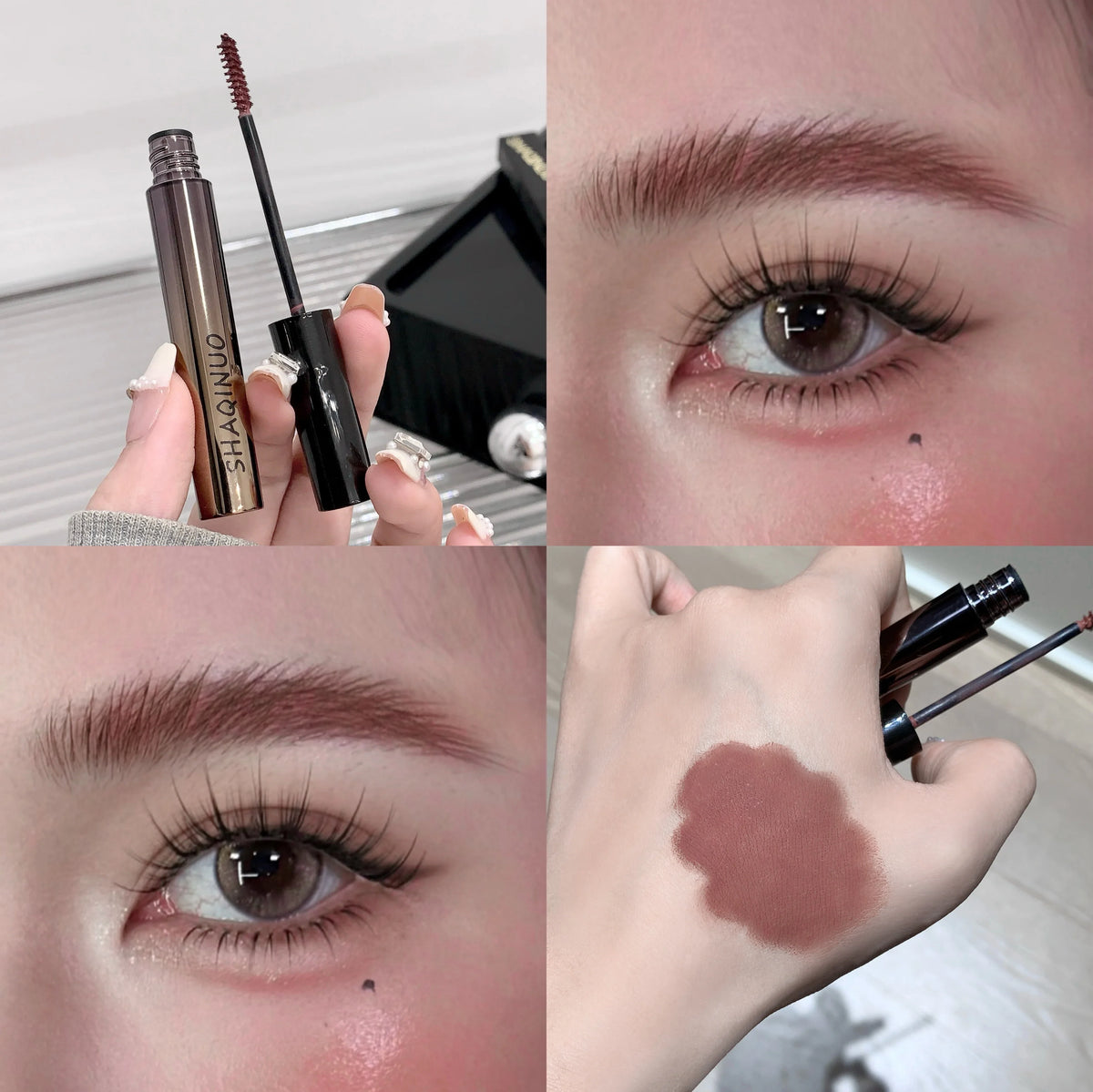 SHAQINUO Tinted Brow Gel – Long-Lasting & Smudge-Proof Tinted Brow Gel Qme S9025-02