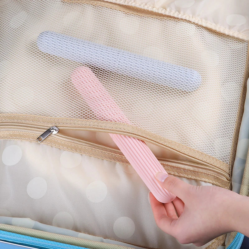 Dust-Proof Toothbrush Travel Case | Portable Cover Box Toothbrush Travel Case Qme