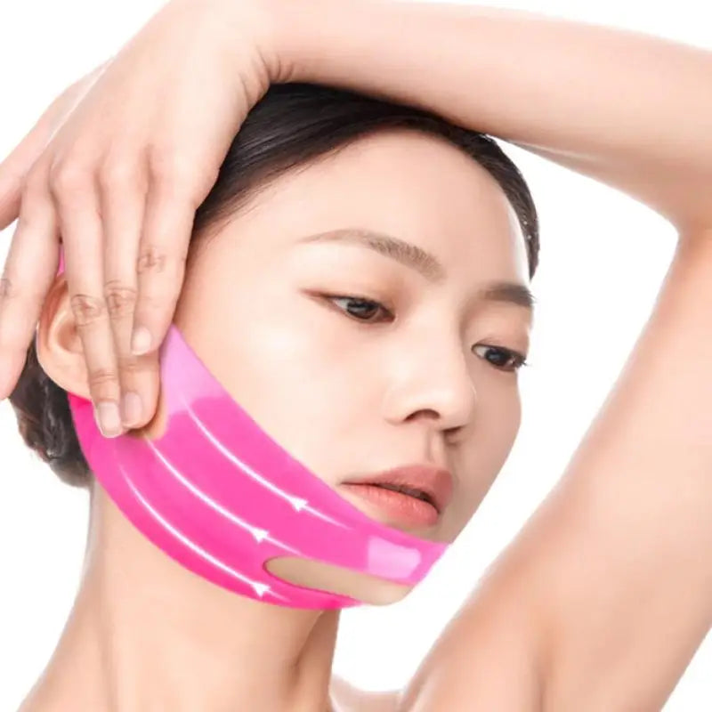 Silicone V-Line Face Lifting Strap – Chin & Cheek Shaper Face Lifting Strap Qst