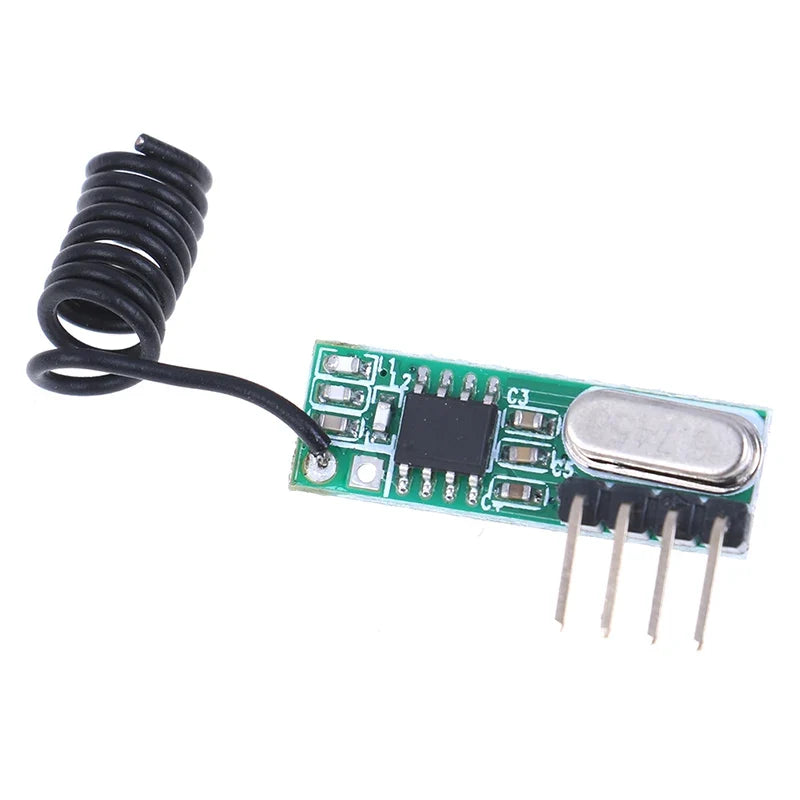 433 MHz 1CH RF Relay Receiver Wireless Remote Control Module RF Relay Module Qme
