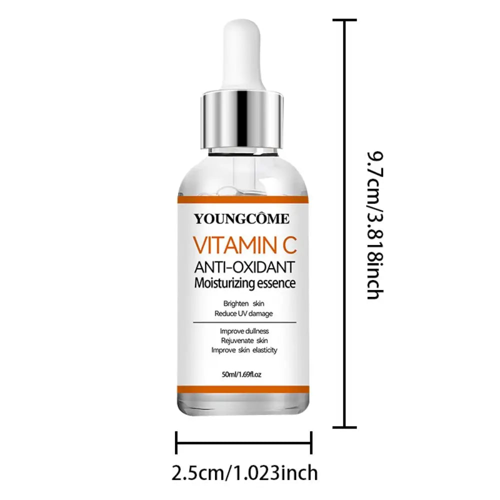 YOUNGCOME Vitamin C Facial Essence with Hyaluronic Acid 30/50ml Vitamin C Face Serum Qst 50ml