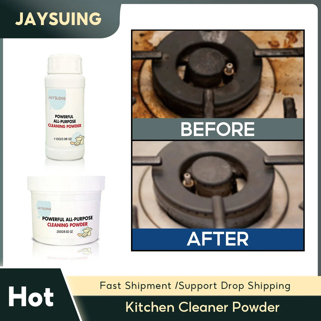 Kitchen Cleaner Powder – Heavy-Duty Degreaser & Polish Kitchen Cleaning Powder Qme