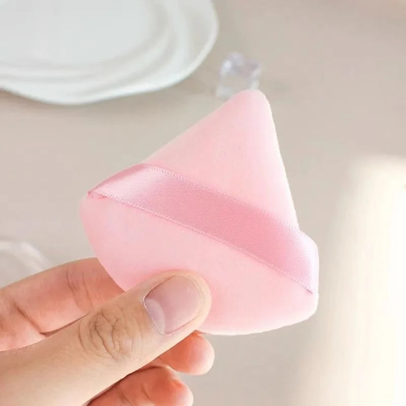 Velvet Powder Puffs Soft Lightweight Makeup Sponge 6-Pack Makeup Powder Puff Qme