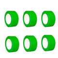 Green Painters Masking Tape 6 Rolls – Residue-Free Wide Painters Masking Tape Qme 2.5cm 15M