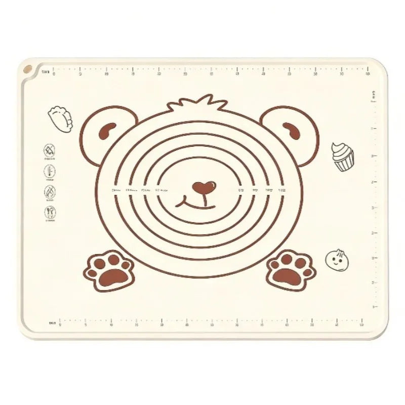 Silicone Baking Mat – Non-Stick Dough Kneading & Rolling Pad Silicone Baking Mat Qme