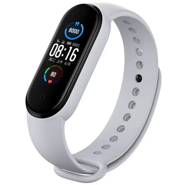 Silicone Strap for Xiaomi Mi Band 3 4 5 6 7 | 43 Colors