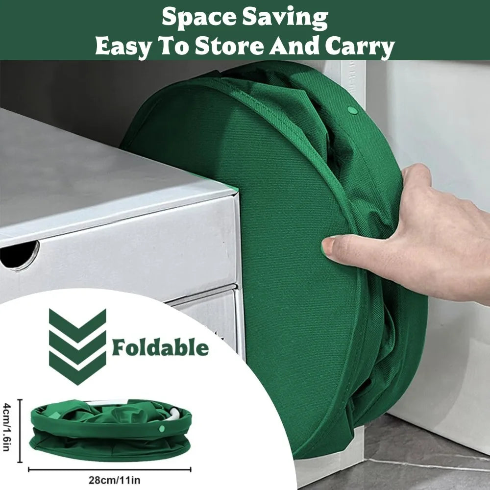 17L Foldable Storage Bucket 600D Oxford Cloth Tool Organizer Foldable Storage Organizer Qme