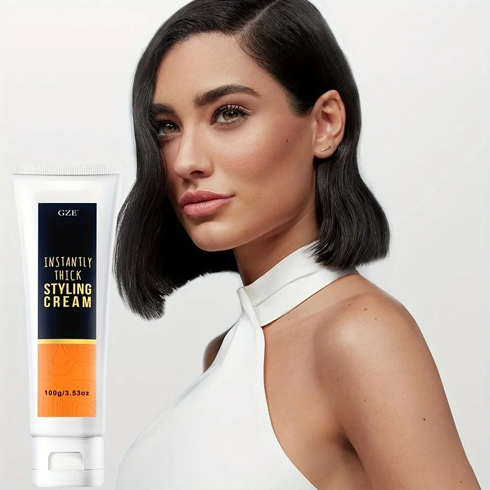 GZE Instantly Thick Styling Cream – Volume & Texture Hair Hair Styling Cream Qme