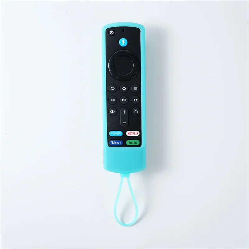 Silicone Remote Cover – Fire Stick 4K MAX 3rd Gen Case Remote Control Cover Qme SKY BLUE