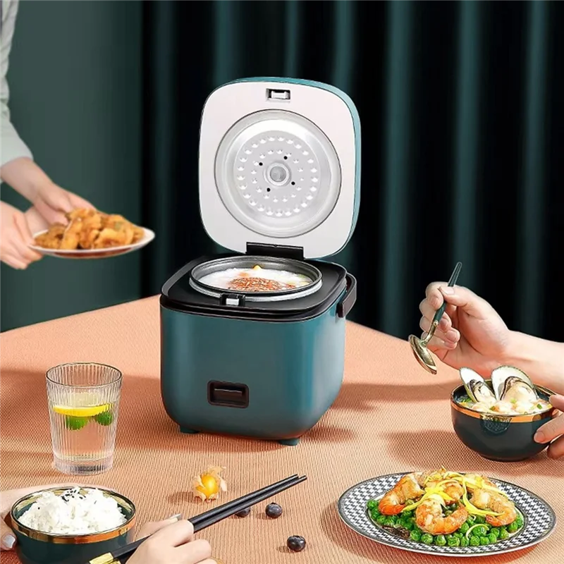 MiLESEEY B15C Mini Rice Cooker 1.2L – Compact Steamer EU Mini Rice Cooker Qst