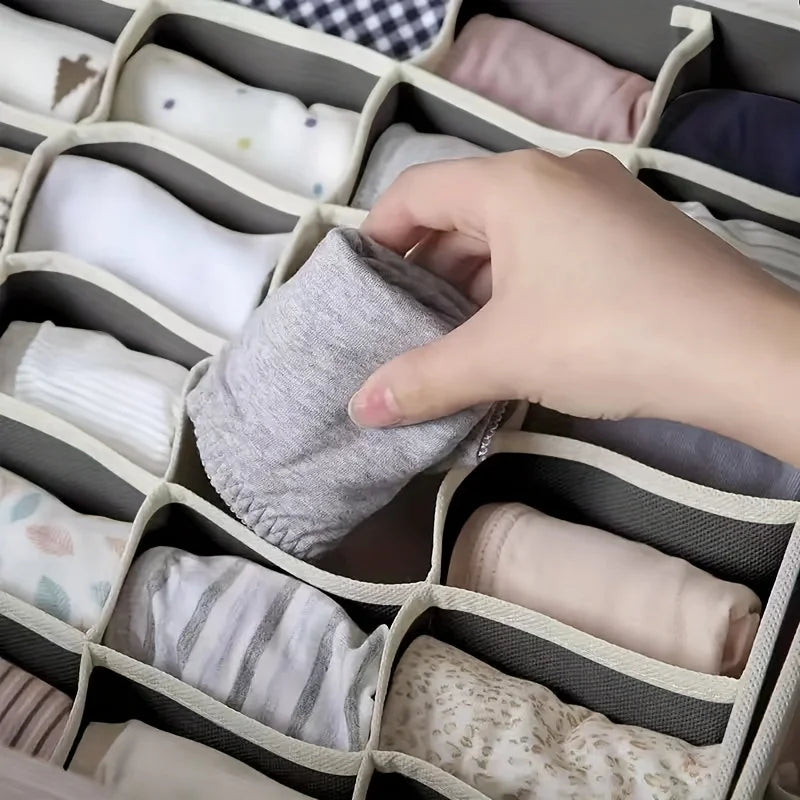 Fabric Storage Bag – Clothes & Socks Wardrobe Organizer Fabric Storage Bag Qme