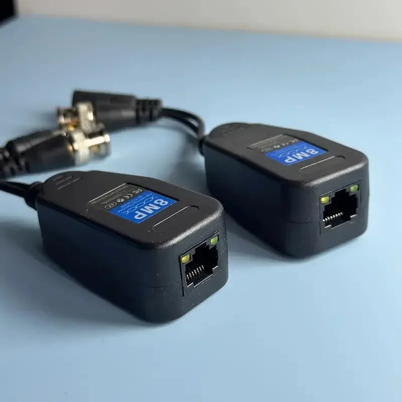 5-Pair HD Twisted Pair Video & Power Transmitter – Coaxial Kit Video Power Transmitter Qme