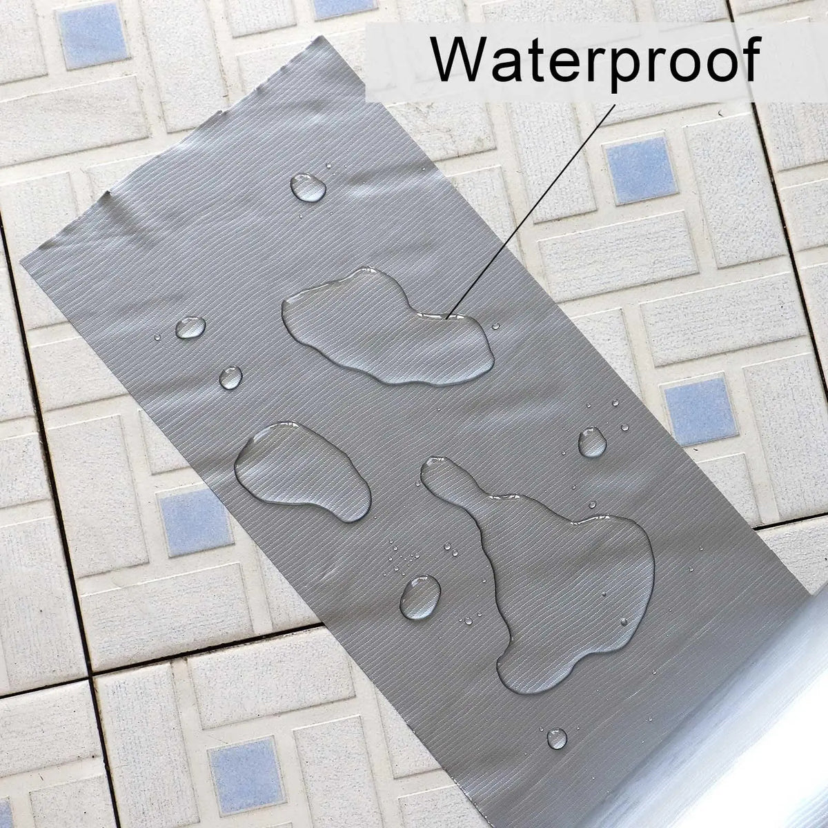 Qme Silver Duct Tape | Industrial Heavy-Duty Waterproof Industrial Duct Tape Qme