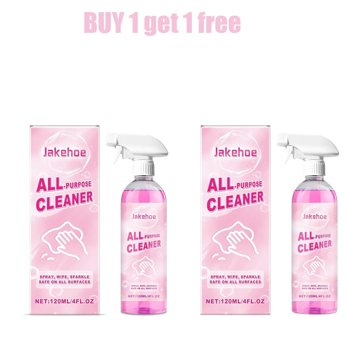 Multi-Functional All-in-One Household Cleaner – 3 Scents Household Cleaner Qme 2pcs