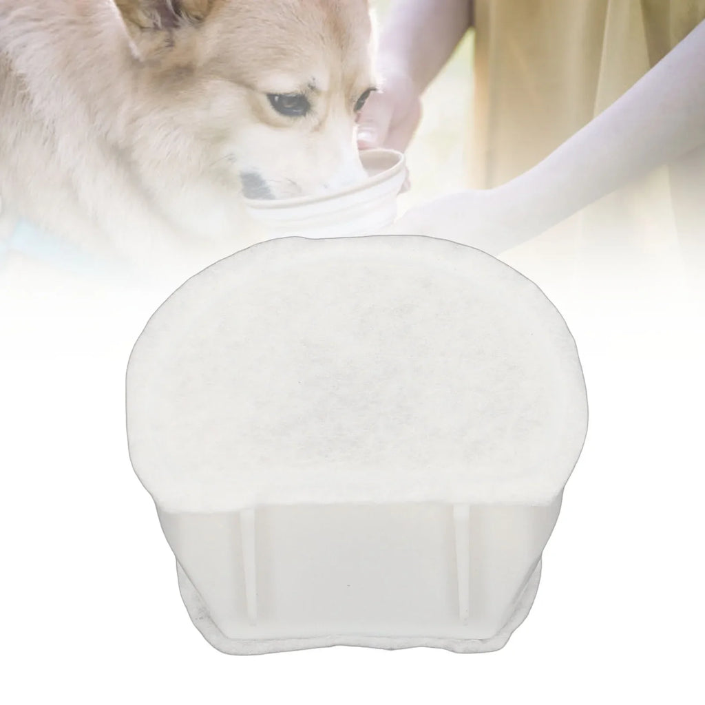 8-Pack Pet Water Fountain Activated Carbon Replacement Filters Pet Fountain Filter Qme