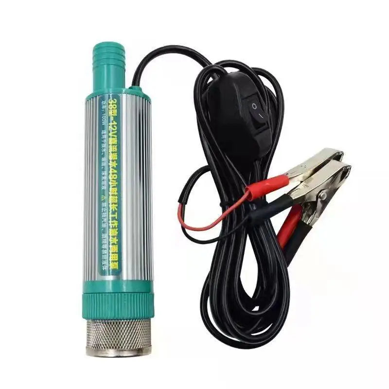 12V/24V DC Submersible Fuel Transfer Pump 30L/Min | Oil Water Fuel Transfer Pump Qst