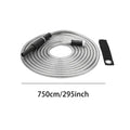 25FT Stainless Steel Garden Hose – Lawn & Irrigation Pipe Stainless Steel Garden Hose Qme China Mainland AS SHOW