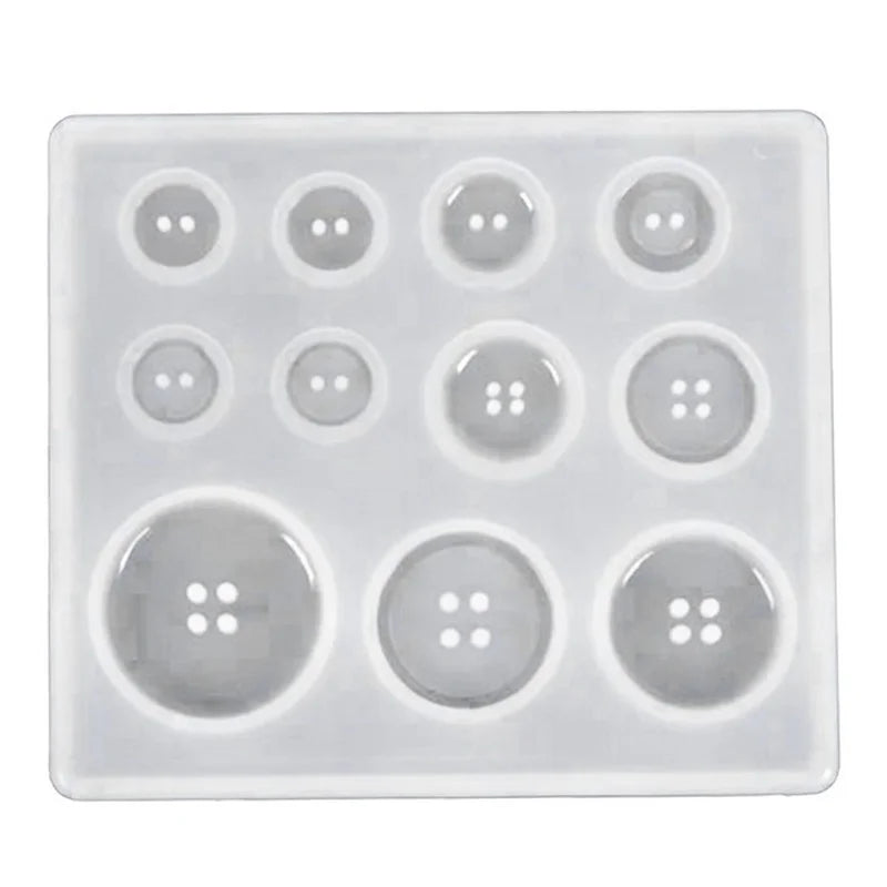 Non-Stick Silicone Button Mold – Cake Decorating & DIY Crafts Silicone Baking Mold Qme