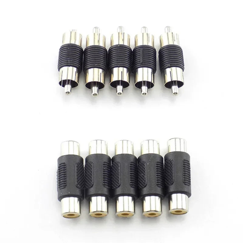 RCA Female Coupler Adapter – Audio Video Cable Jack Converter RCA Cable Adapter Qme