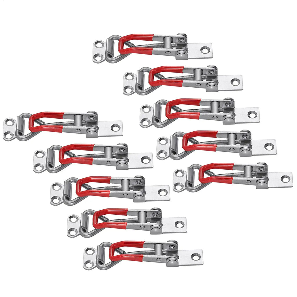 10-Piece Rust-Proof Quick Release Over-Center Latch Clamps Toggle Latch Clamp Qme