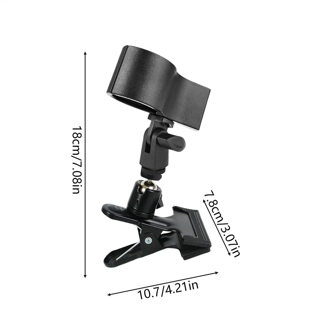 Hair Dryer Holder 360° Rotating Table Mount – Hands-Free Hair Dryer Holder Qme