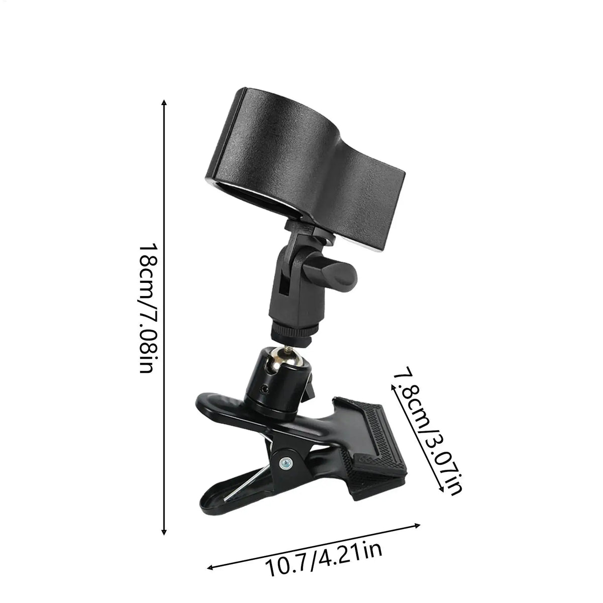 Hair Dryer Holder 360° Rotating Table Mount – Hands-Free Hair Dryer Holder Qme