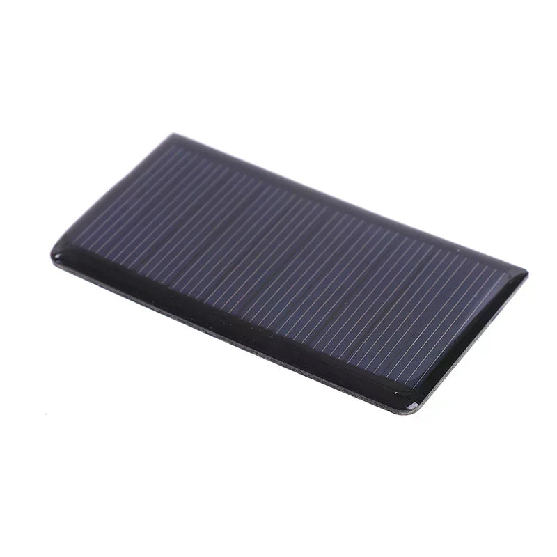 Mini Solar Panel 5V 60mA – Compact DIY Charging Panel 68×36mm Mini Solar Panel Qme