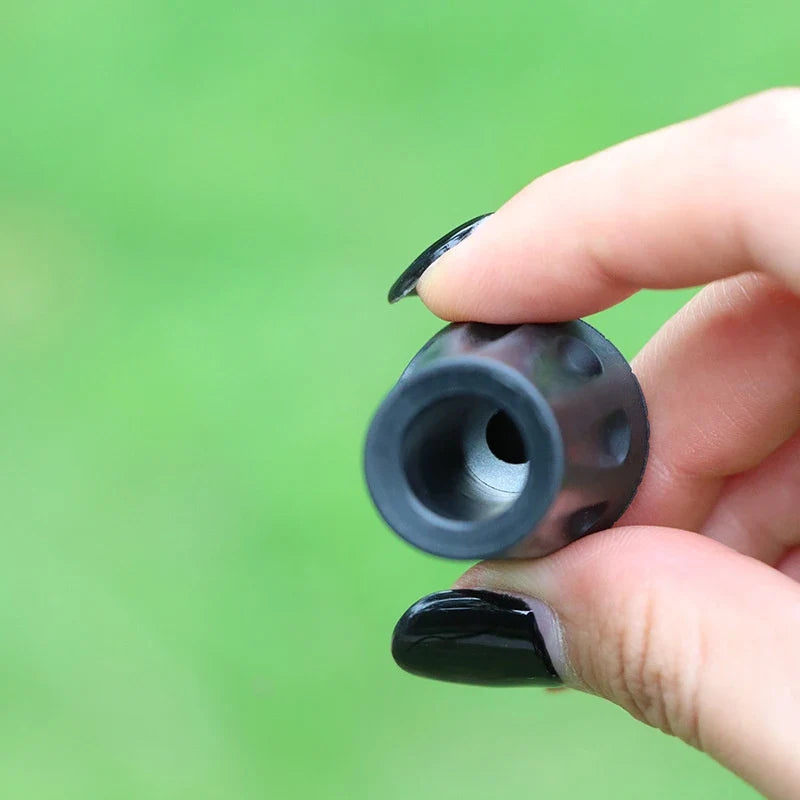 Trekking Pole Rubber Tip Caps 6 Pack – 11mm Replacement Tips Pole Tip Replacement Qme