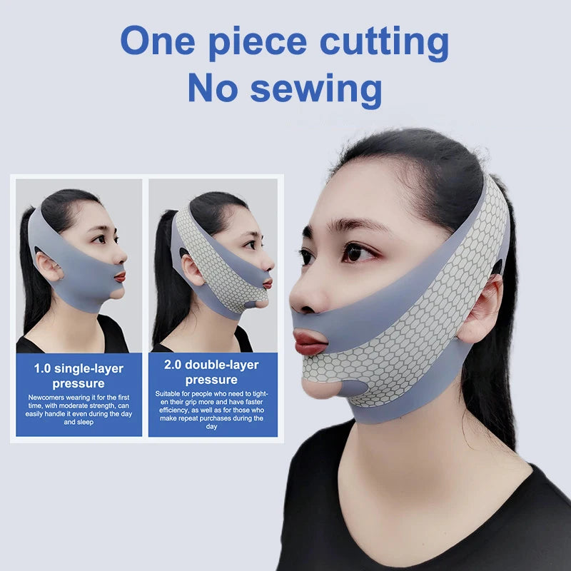 V-Line Face Lifting Bandage – Chin Slimming Strap & Shaper Facial Slimming Strap Qst