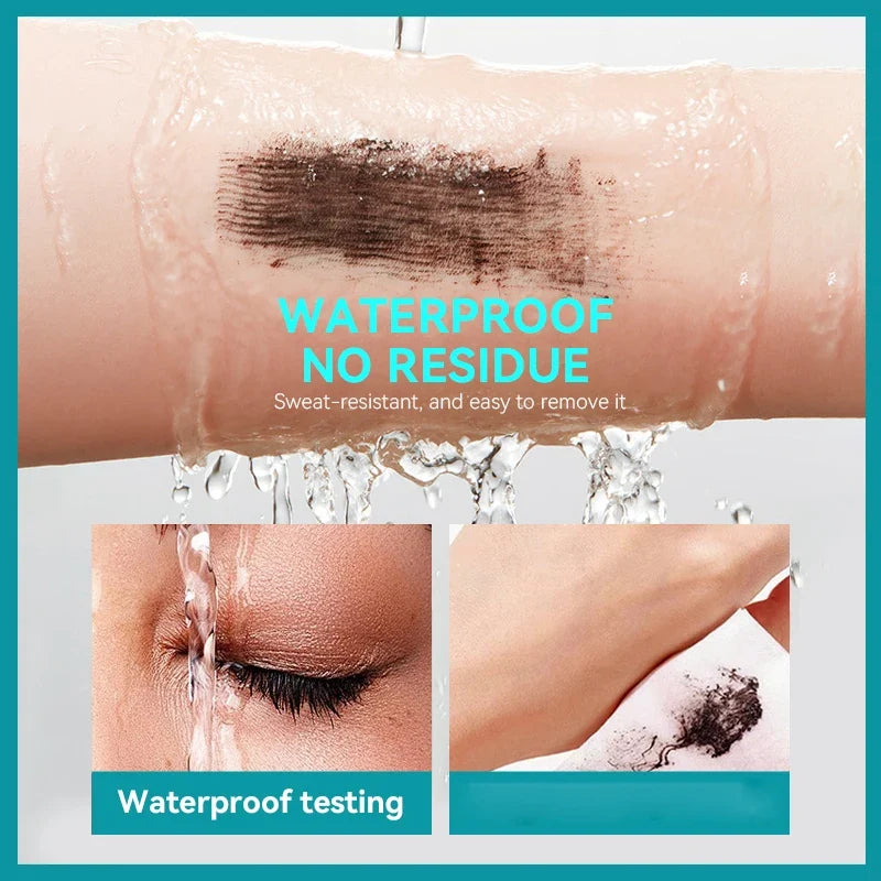 Waterproof Anti-Smudge Mascara – Long-Lasting & Fast Drying Waterproof Mascara Qme