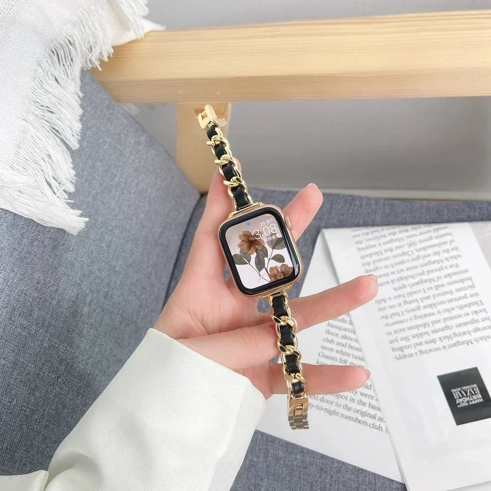 Stainless Steel Apple Watch Band Metal Bracelet | RefitMod Apple Watch Band Qme