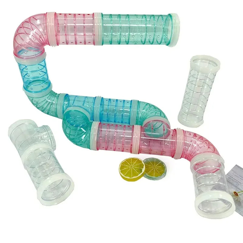 U-Shaped Hamster Cage Tunnel – DIY Plastic Pipe Connector Hamster Cage Tunnel Qme