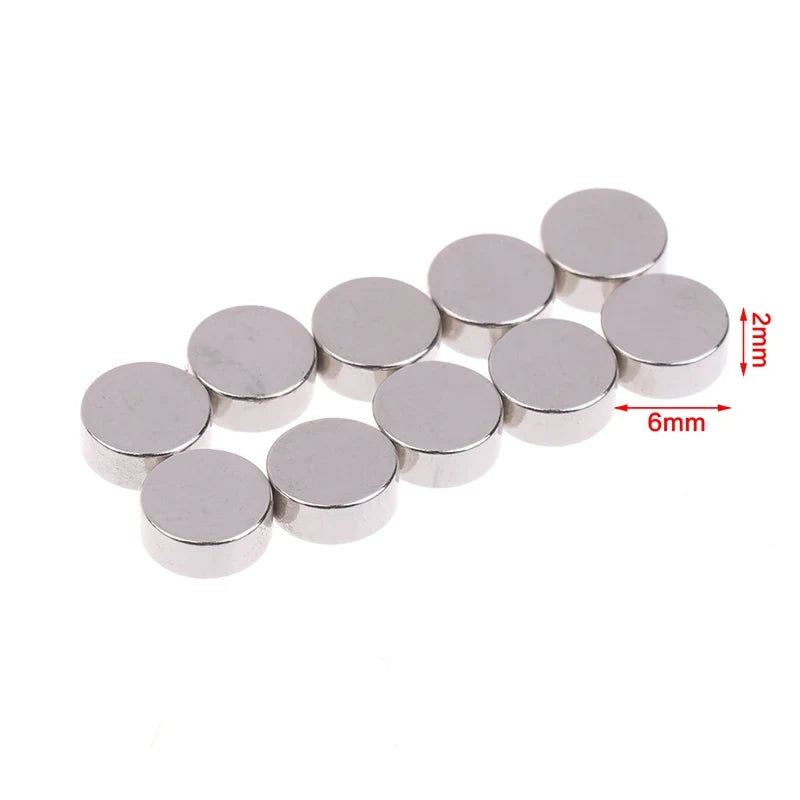 Radial Encoder Magnets for AS5600 AS5040 AS5045 – 10pcs Encoder Magnet Qme 10PCS