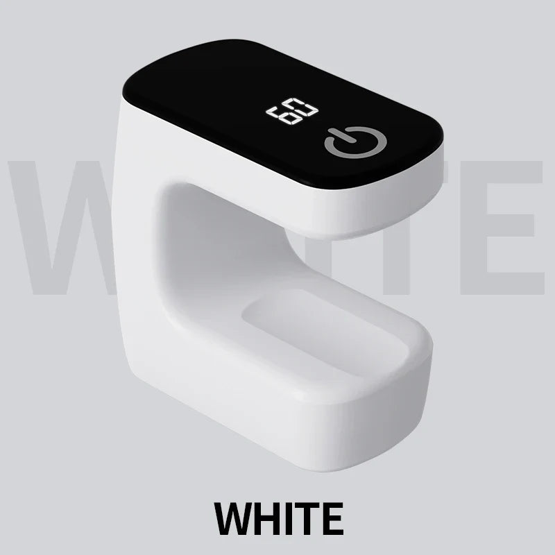 Qme Mini USB Rechargeable UV LED Nail Lamp – Timed Gel Dryer UV LED Nail Lamp Qme WHITE