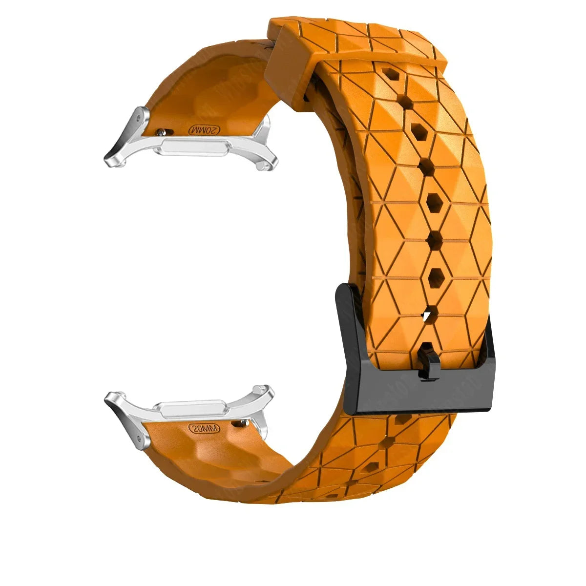 Silicone Sport Strap for Samsung Galaxy Watch 7 Ultra – 40 Colors