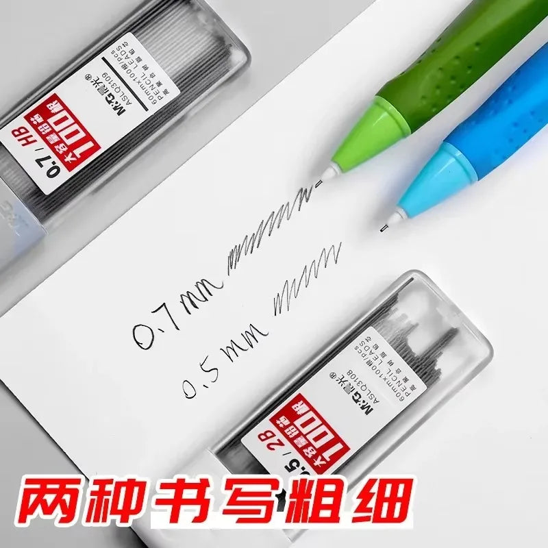 0.5mm Mechanical Pencil Refills 2B HB Lead – 10 Colors Pencil Lead Refills Qme