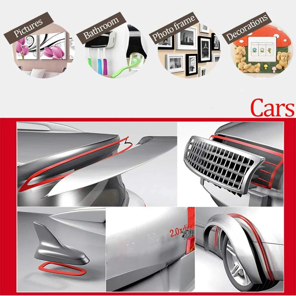 Strong Double-Sided Adhesive Tape | Automotive & Waterproof Automotive Adhesive Tape Qme