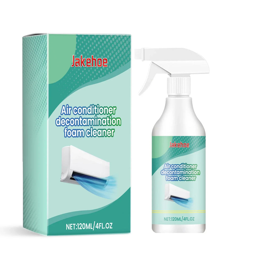 Heavy Duty AC Coil Foam Cleaner – No-Rinse Foaming Spray AC Coil Cleaner Spray Qme 120ml Boxed